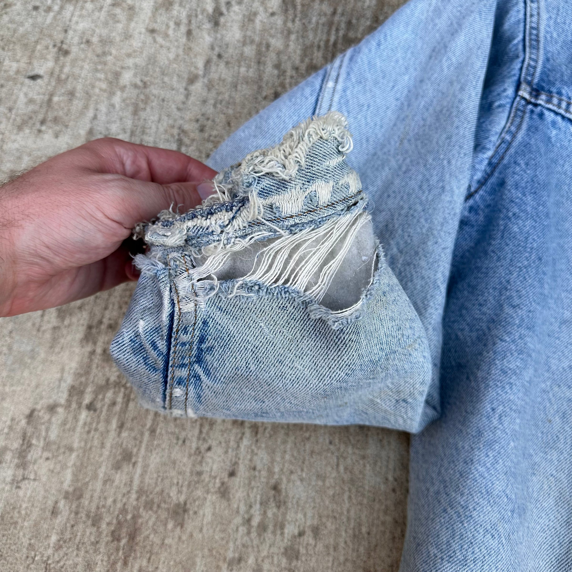 1980’s Levi’s Sherpa Lined Denim Jacket L/XL