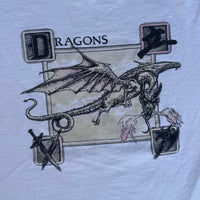 1990’s/Y2K Dragons T-Shirt Large