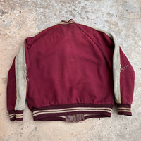 1950’s Painted Reversible Varsity Jacket XL