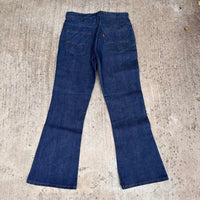 1970’s Deadstock Levi’s 646 Bellbottom Jeans 35” x 32”