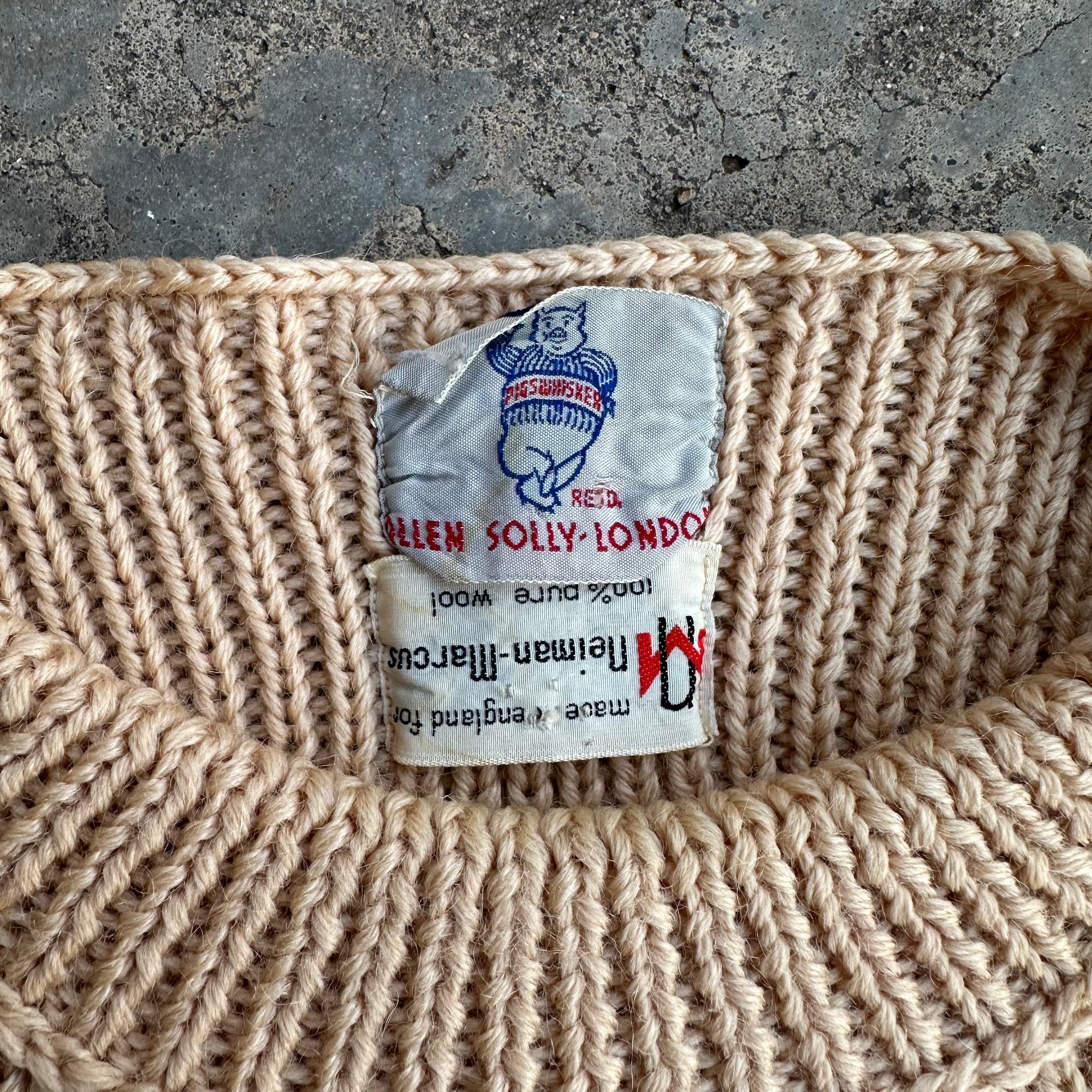 1950’s Allen Solly-London for Neiman Marcus Collegiate Sweater