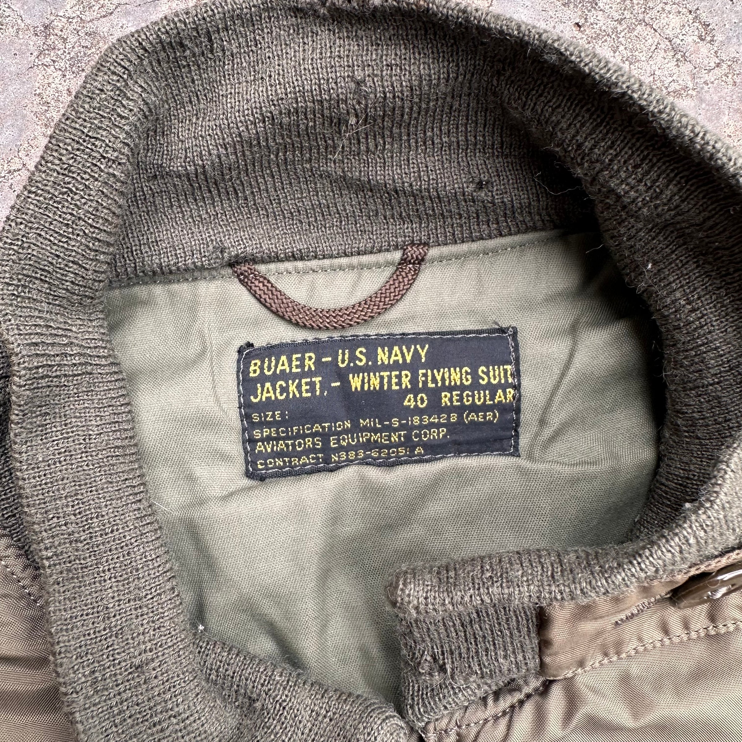 1950’s USAF WEP Flight Jacket Size 40 Regular