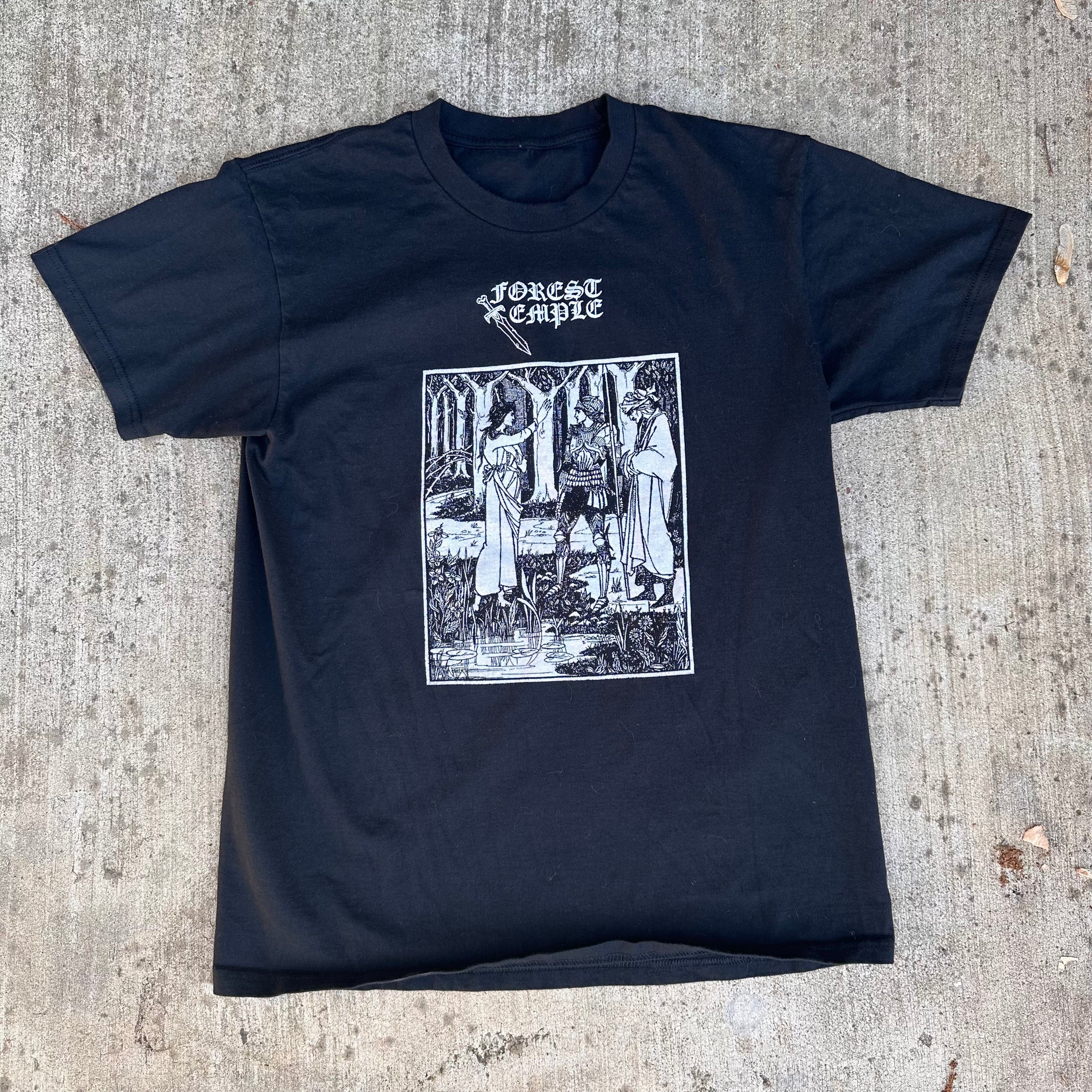 Forest Temple Australian Dungeon Synth T-Shirt XL