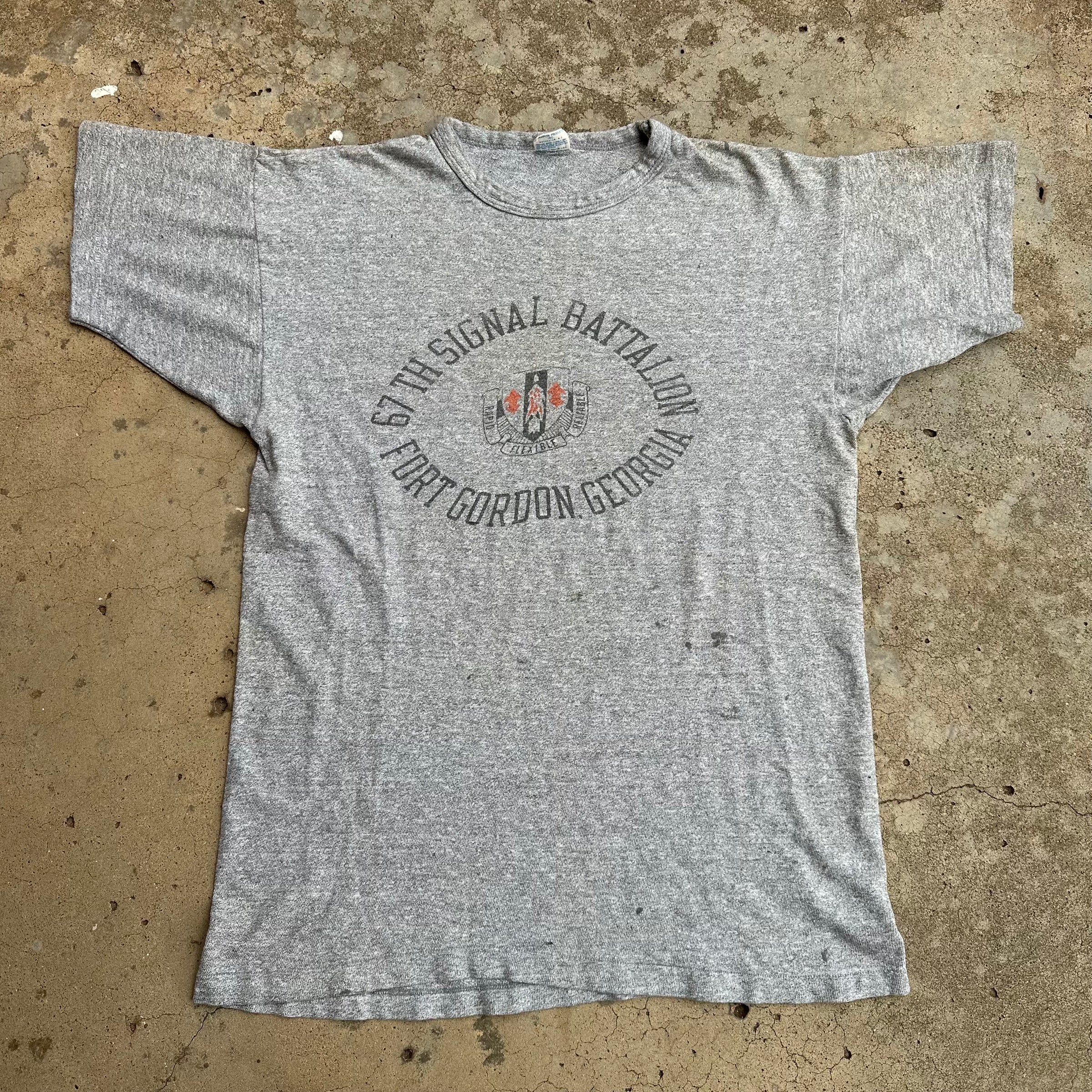 1970’s 67th Signal Battalion Champion Blue Bar T-Shirt