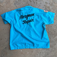 1970’s Nat Nast Embroidered Bowling Shirt Large