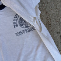 1970’s Northwestern University Ringer T-Shirt Medium