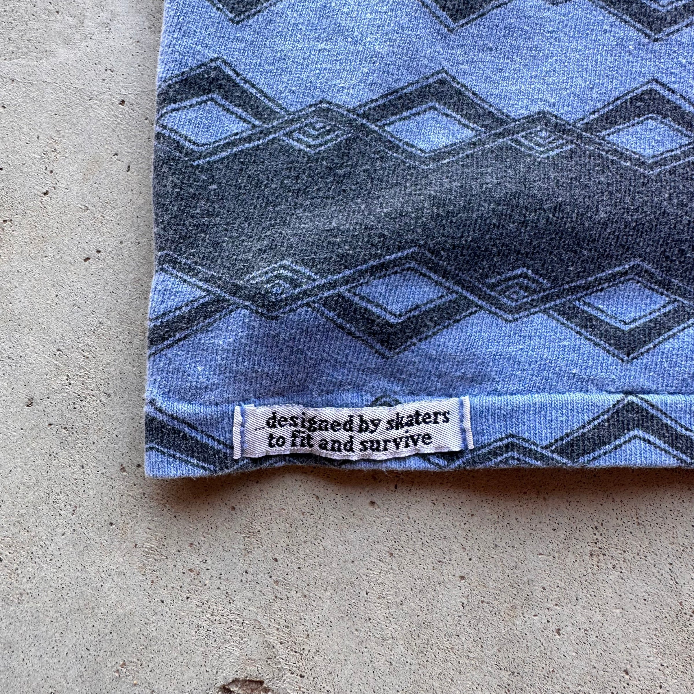 1980’s/90’s Skate Rags Striped T-Shirt Boxy XL