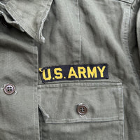 1940’s WWII Women’s Army Corps HBT Fatigue Shirt Medium