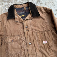 1950’s/60’s Hercules Blanket Lined Duck Canvas Chore Coat 24” Chest