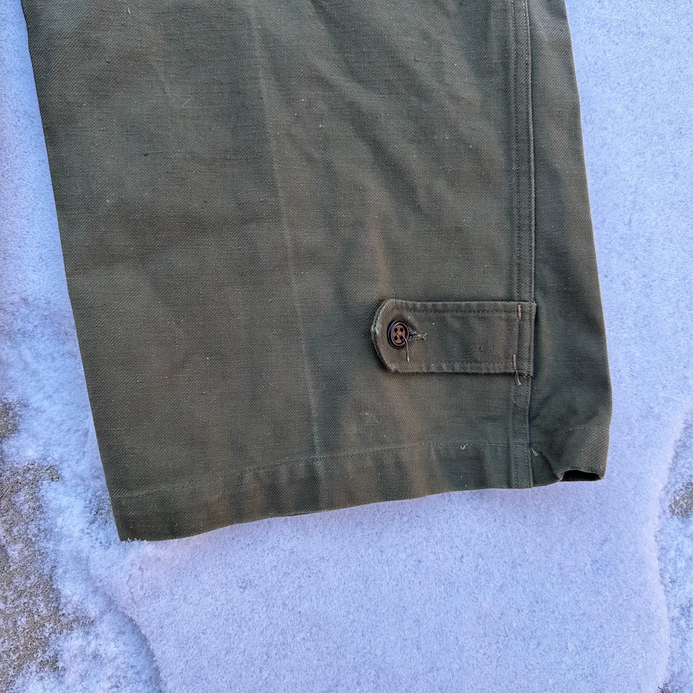 1940’s/50’s French Army M47 Pants 37” x 32”