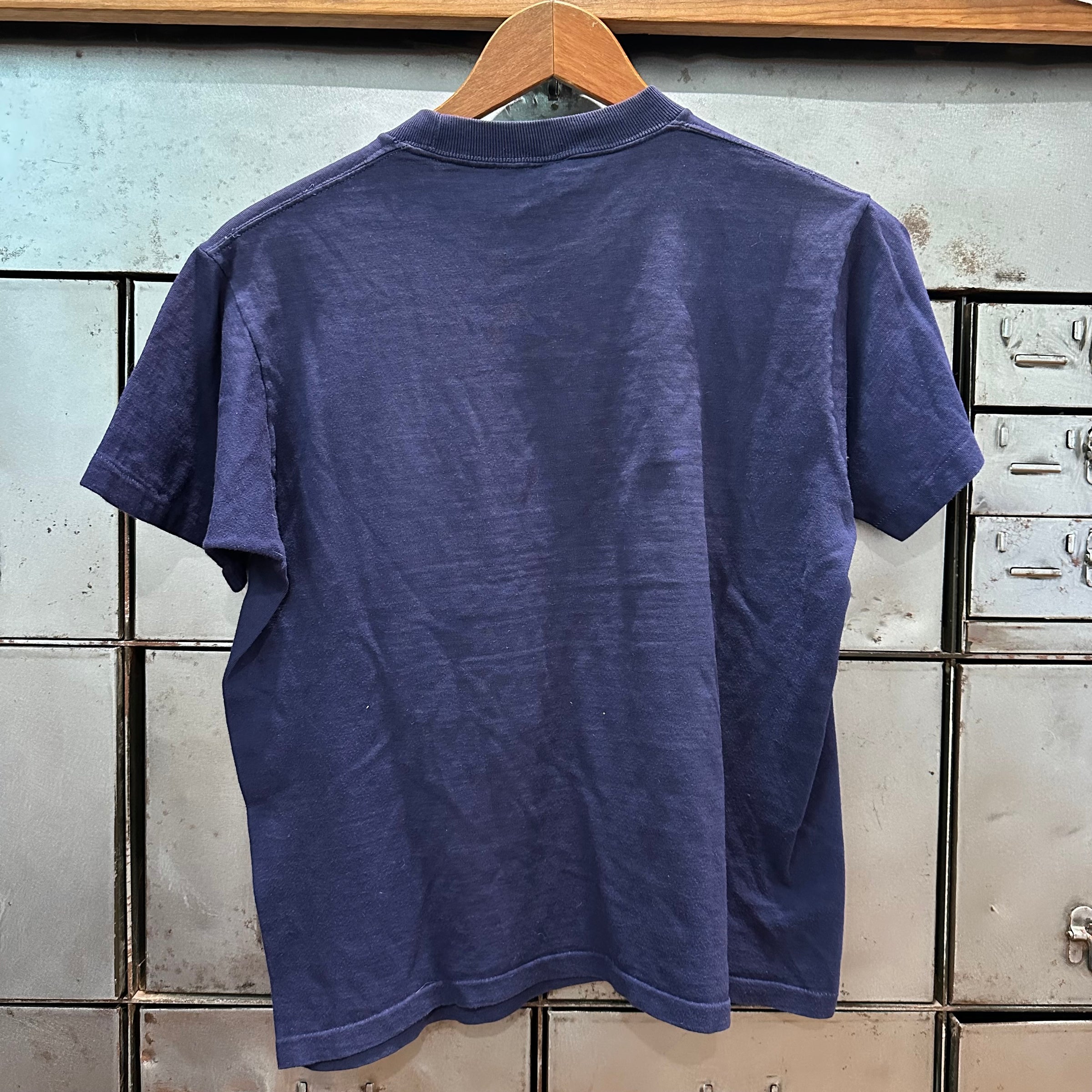 1960’s Penney’s TownCraft Navy Pocket T-Shirt Medium