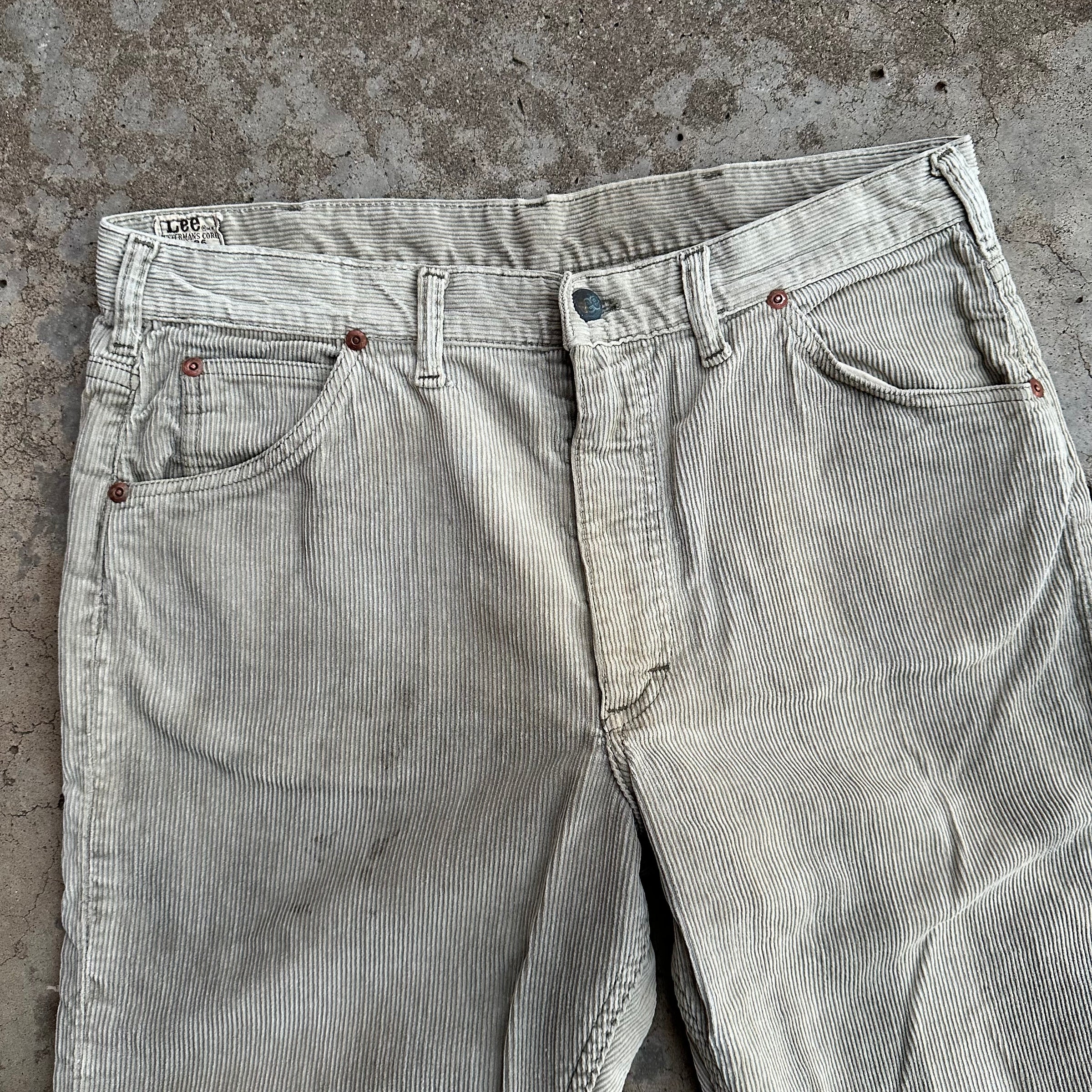 1960’s Lee Letterman Cords 33” Waist