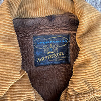 1970’s National Sportswear Sherpa Lined Corduroy Jacket 23” Chest