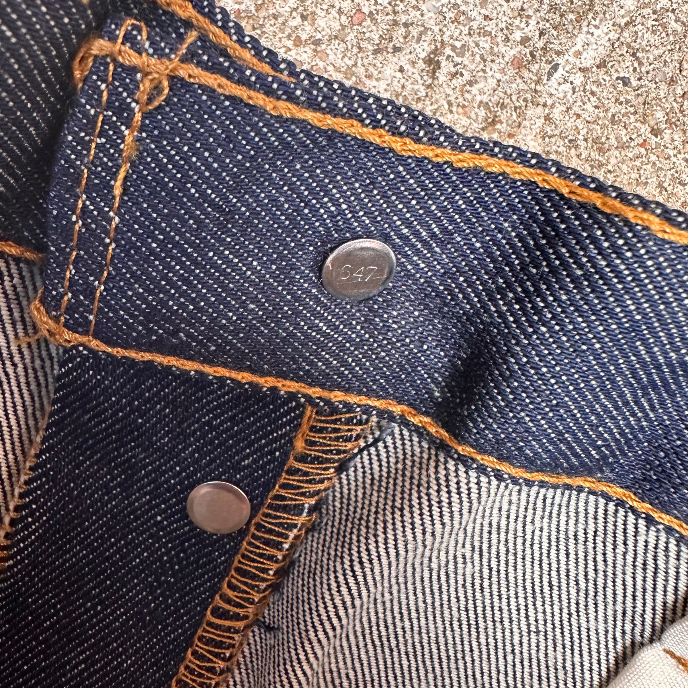 2000’s Deadstock Levi’s 501 Shrink to Fit Denim Jeans Tagged 31” x 36”