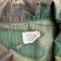 1960’s Vietnam War ERDL Camo Jungle Jacket Large Regular