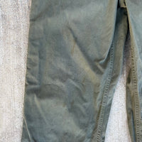 1950's M-51 OD Cotton Field Trousers 28” - 30” x 33”