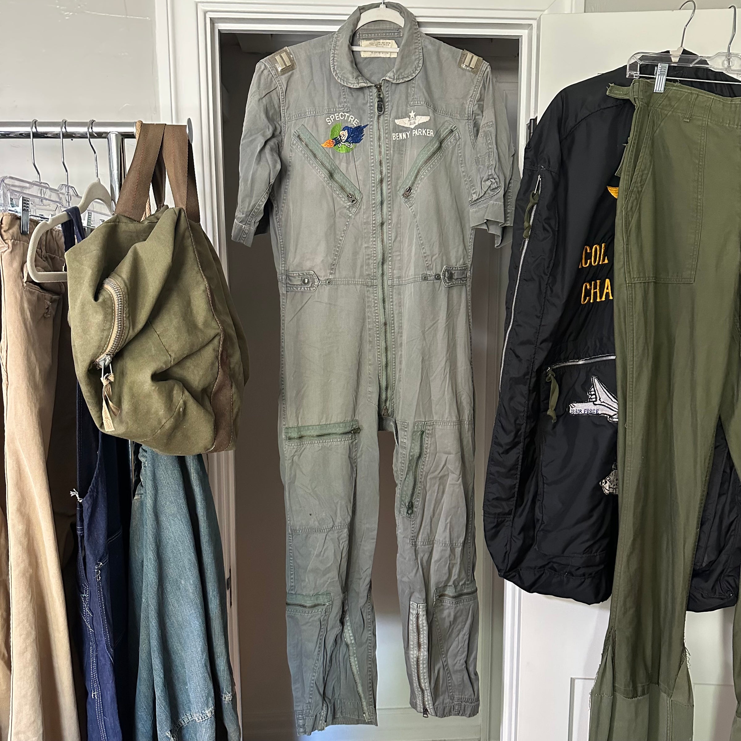1960’s Vietnam War USAF Spectre AC-130 Party Suit K-2B Coveralls Small Regular