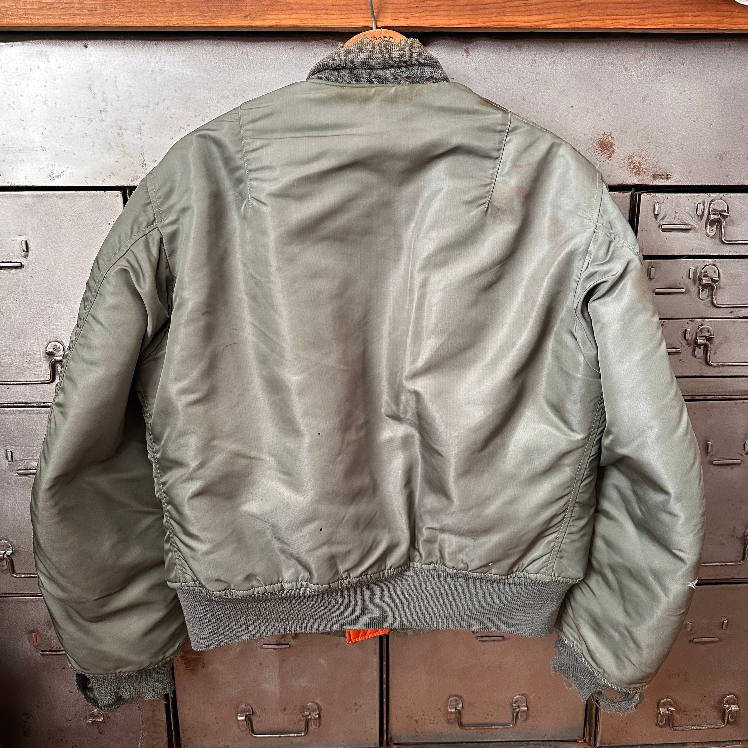 Early 1960’s Reversible MA-1 Flight Jacket 25” Chest