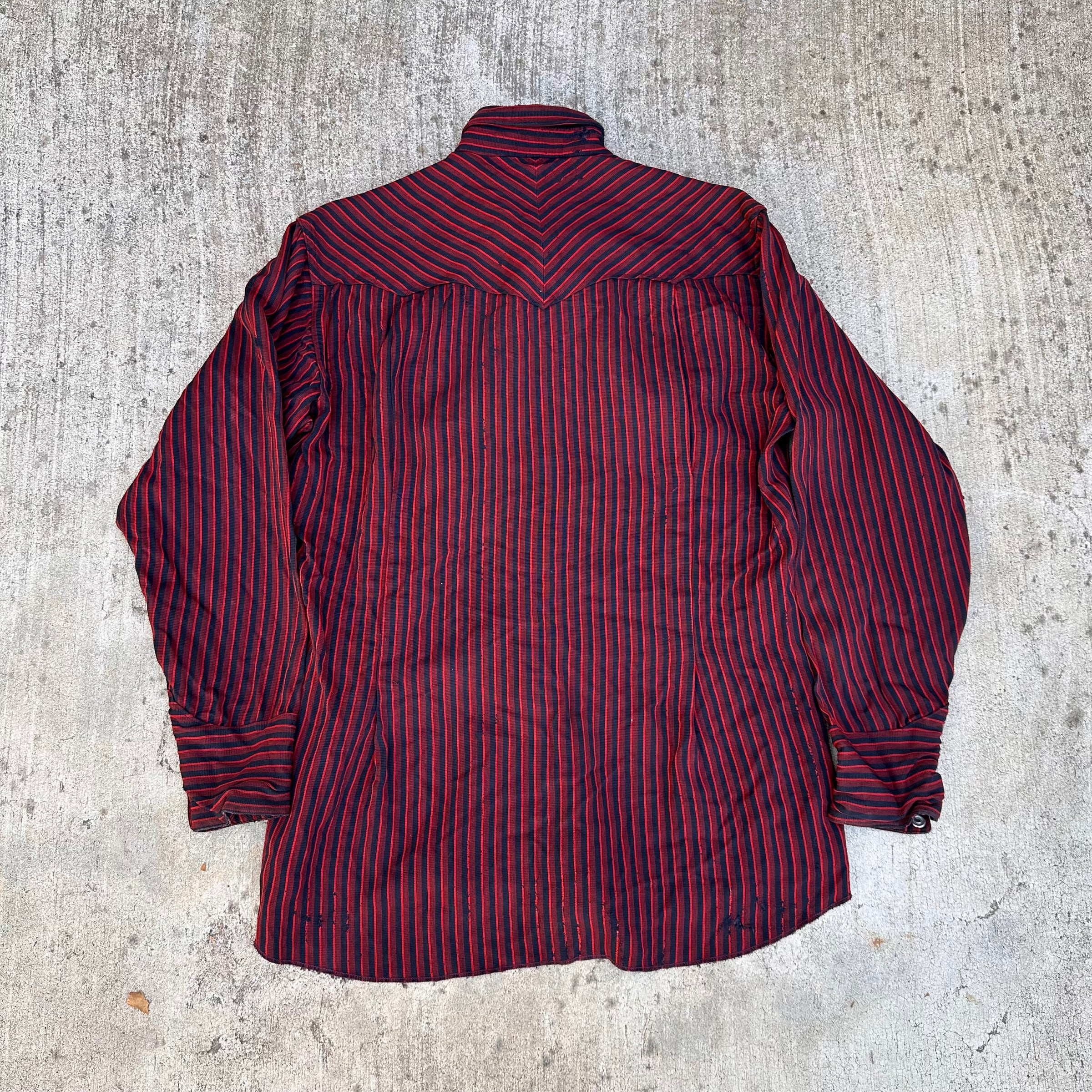 1950’s Tanbark Gabardine Western Shirt Medium