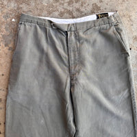 1940’s Levi’s Sportswear Grey Cotton Pants 30” x 31”