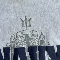 1990’s US Navy Reverse Weave Crewneck Sweatshirt Large