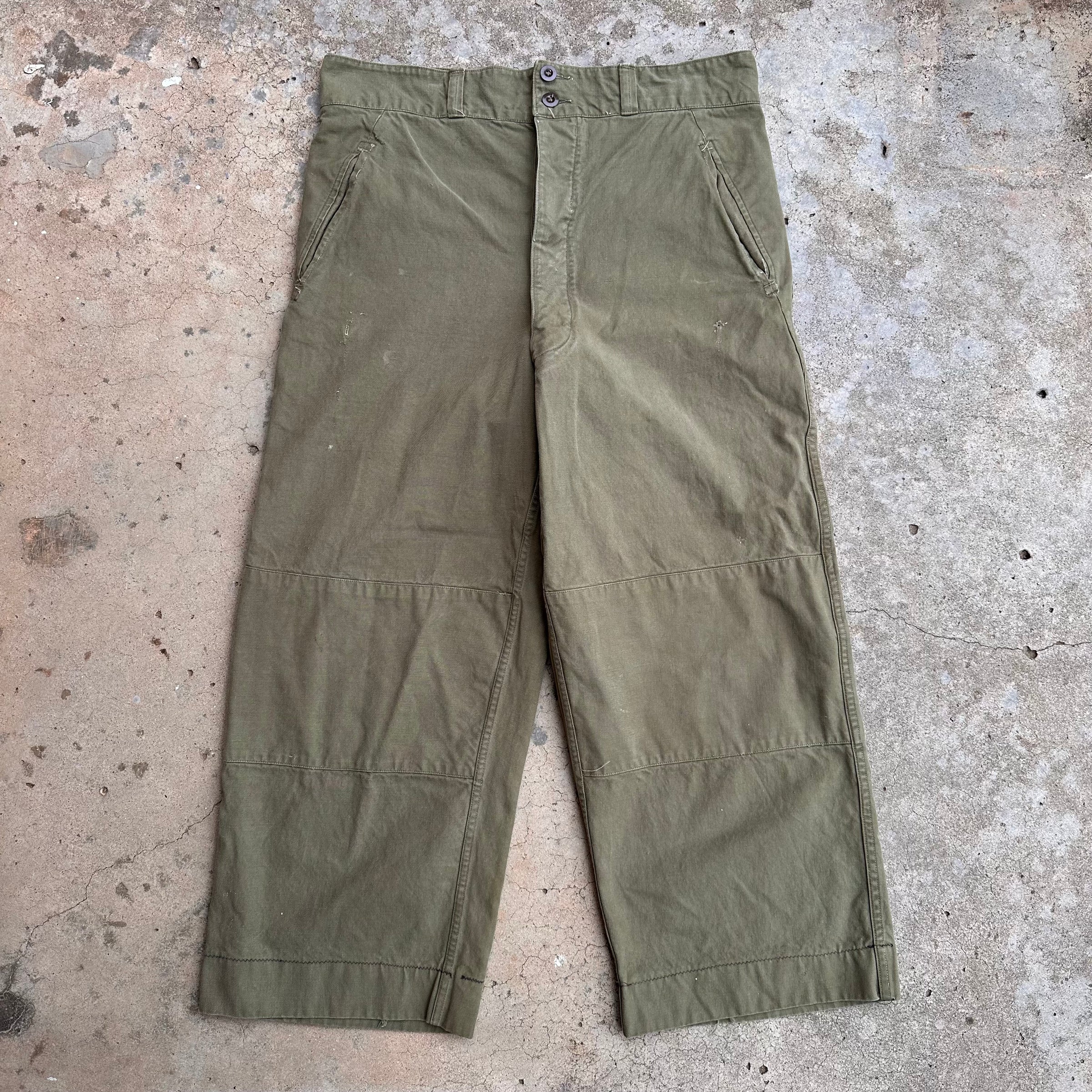 1950’s Modified French M-47 Pants 36” Waist