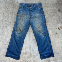 1930’s Casey Jones Buckleback Denim Jeans 39” x 30”