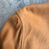 1950’s Deerskin Leather Suede Jacket Medium