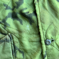 1960’s/70’s Vietnam War ERDL Poncho Liner Vest 26” Chest