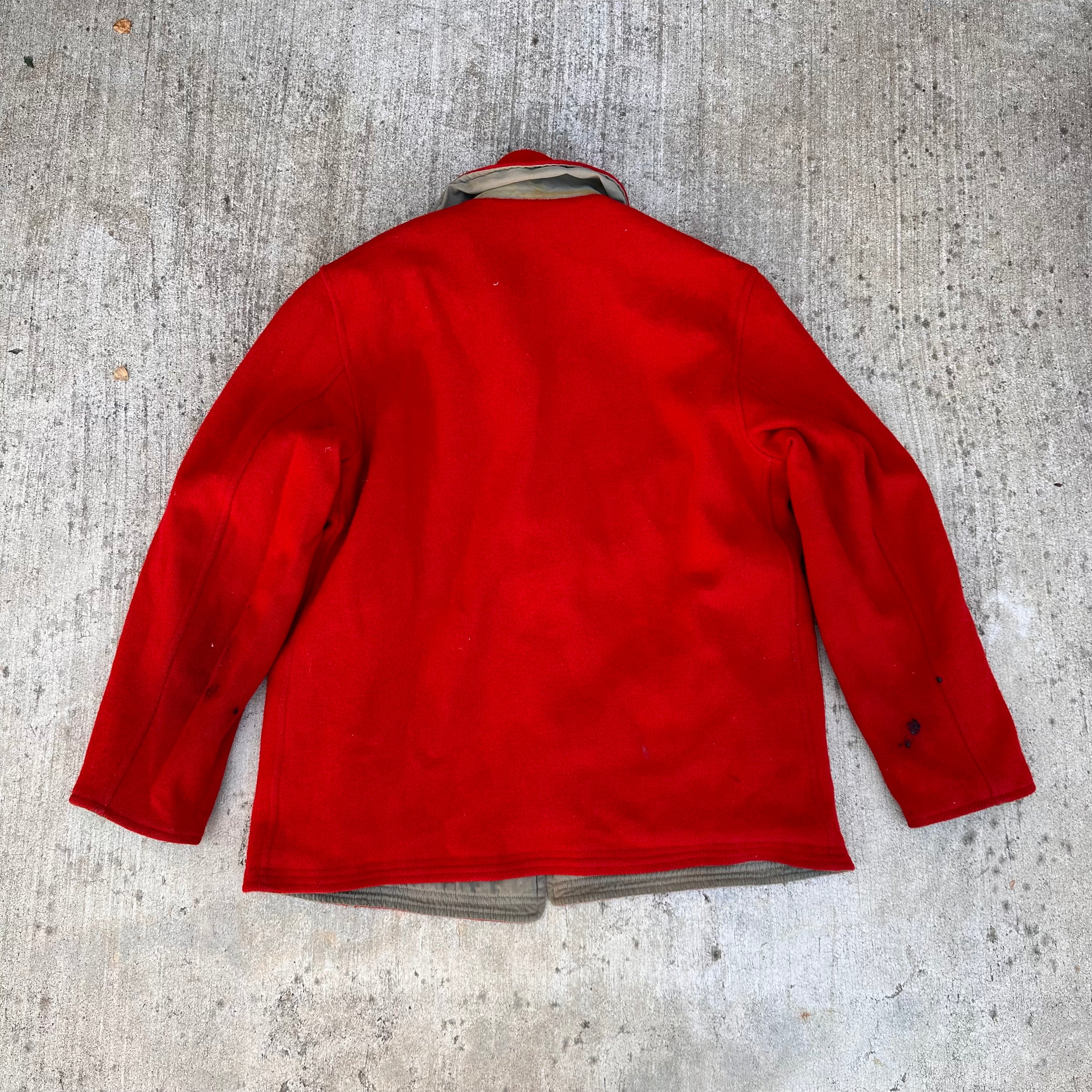 1940’s/50’s Dewey’s Sport Shop Reversible Wool Lined Cotton Jacket Large