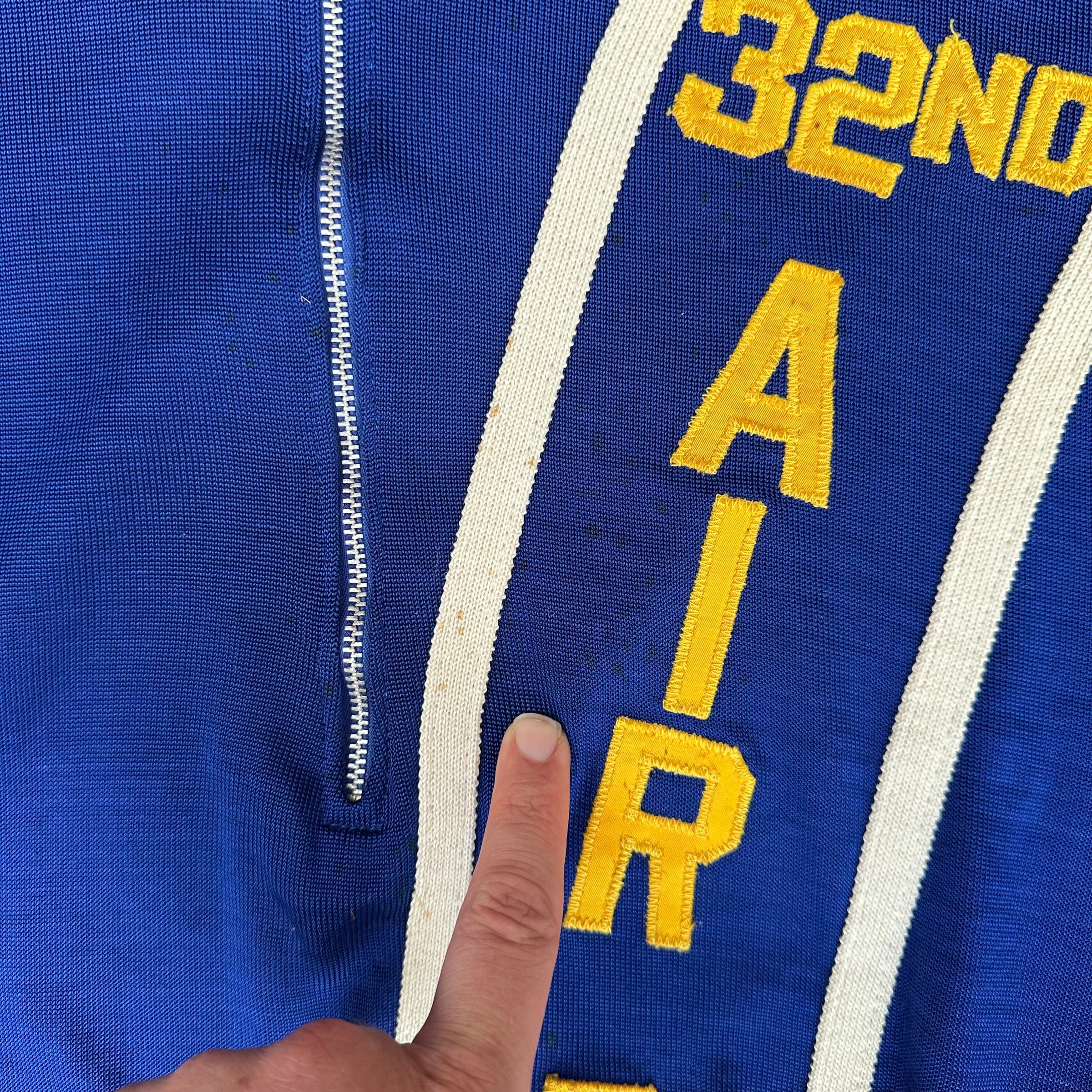 1960’s USAF 32nd Air Division Cuban Missile Crisis Durene Basketball Jersey Size 42