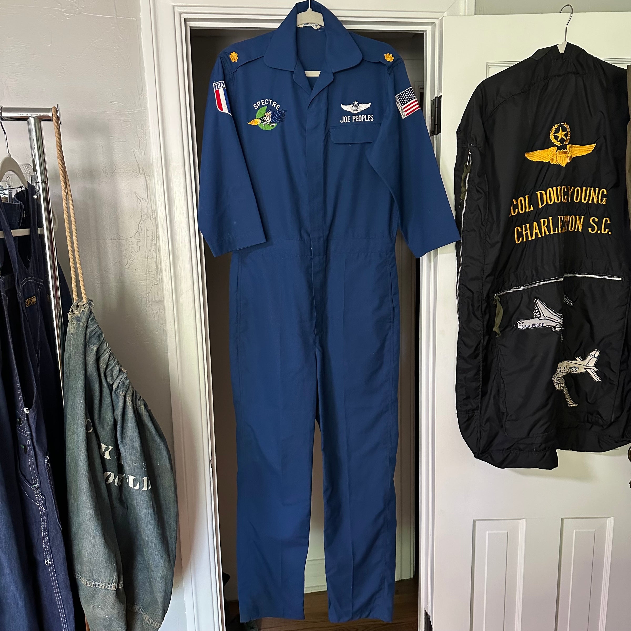 1960’s Vietnam War Tailor Made Patched AC-130 Spectre Party Suit