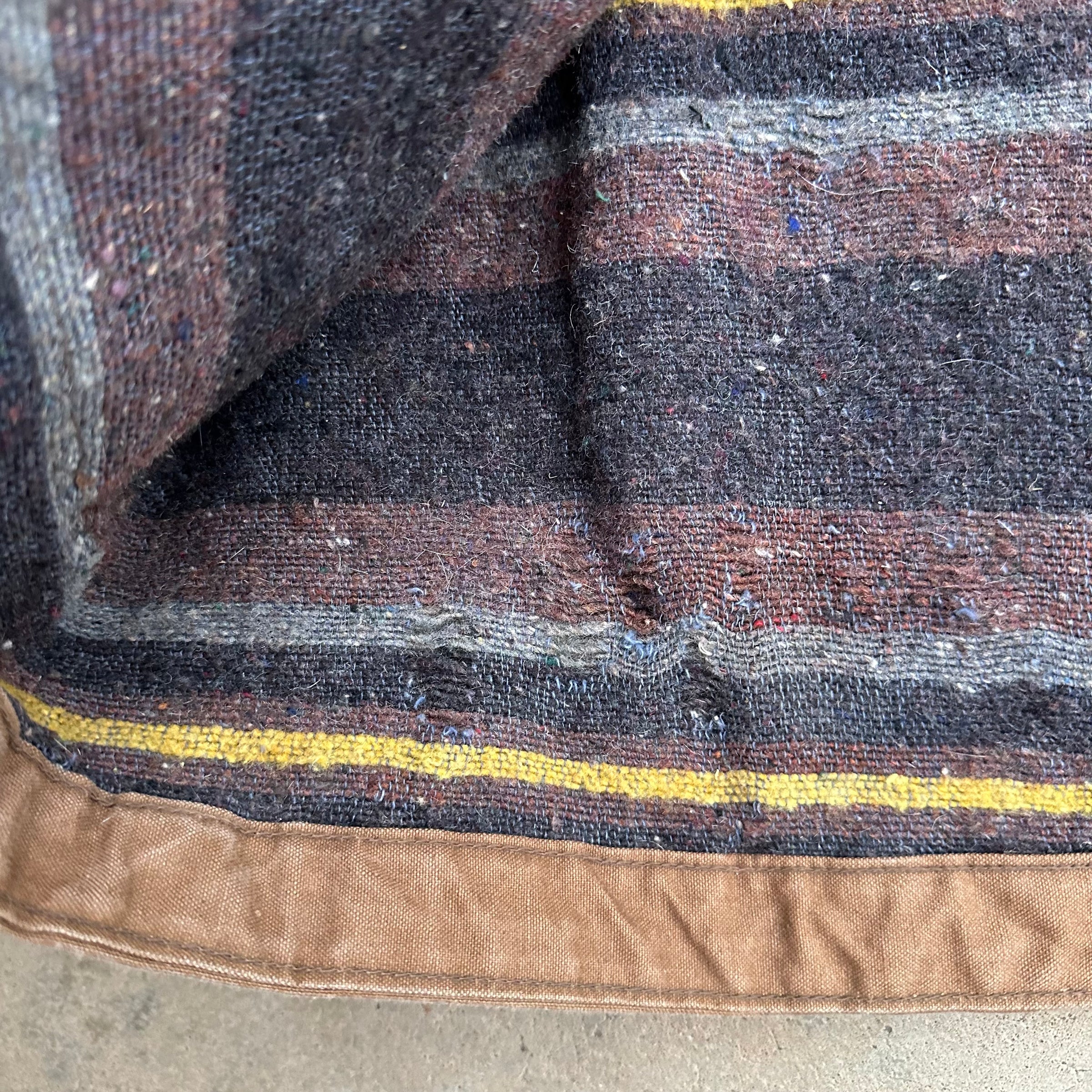 1950’s/60’s Hercules Blanket Lined Duck Canvas Chore Coat 24” Chest