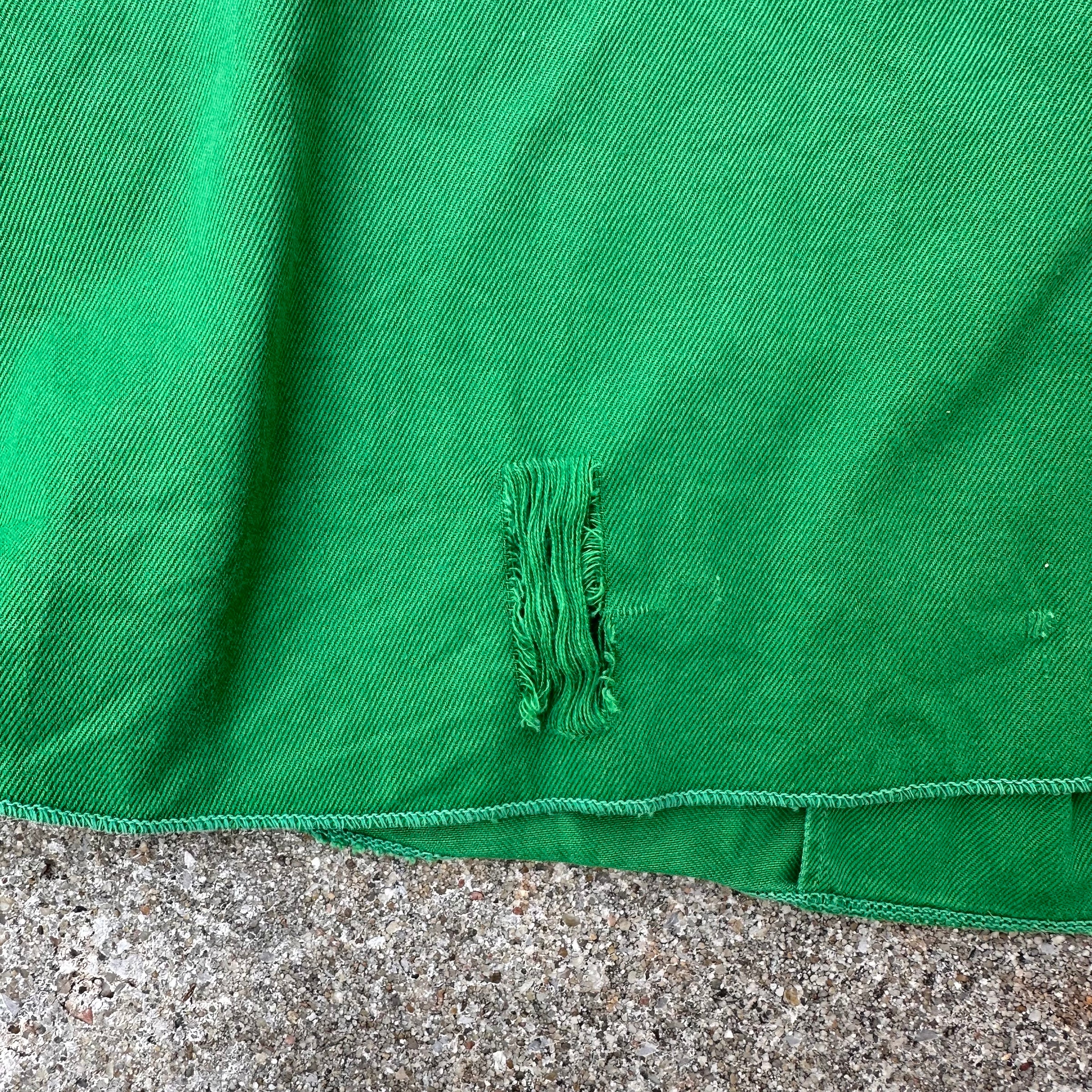 1950’s Shamrock Gas Station Embroidered Work Shirt Medium