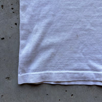 1950’s Champion Running Man Water Print Collegiate T-Shirt Tagged Large