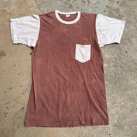 1970’s Sun-Faded Two-Tone Penney’s Pocket T-Shirt Medium