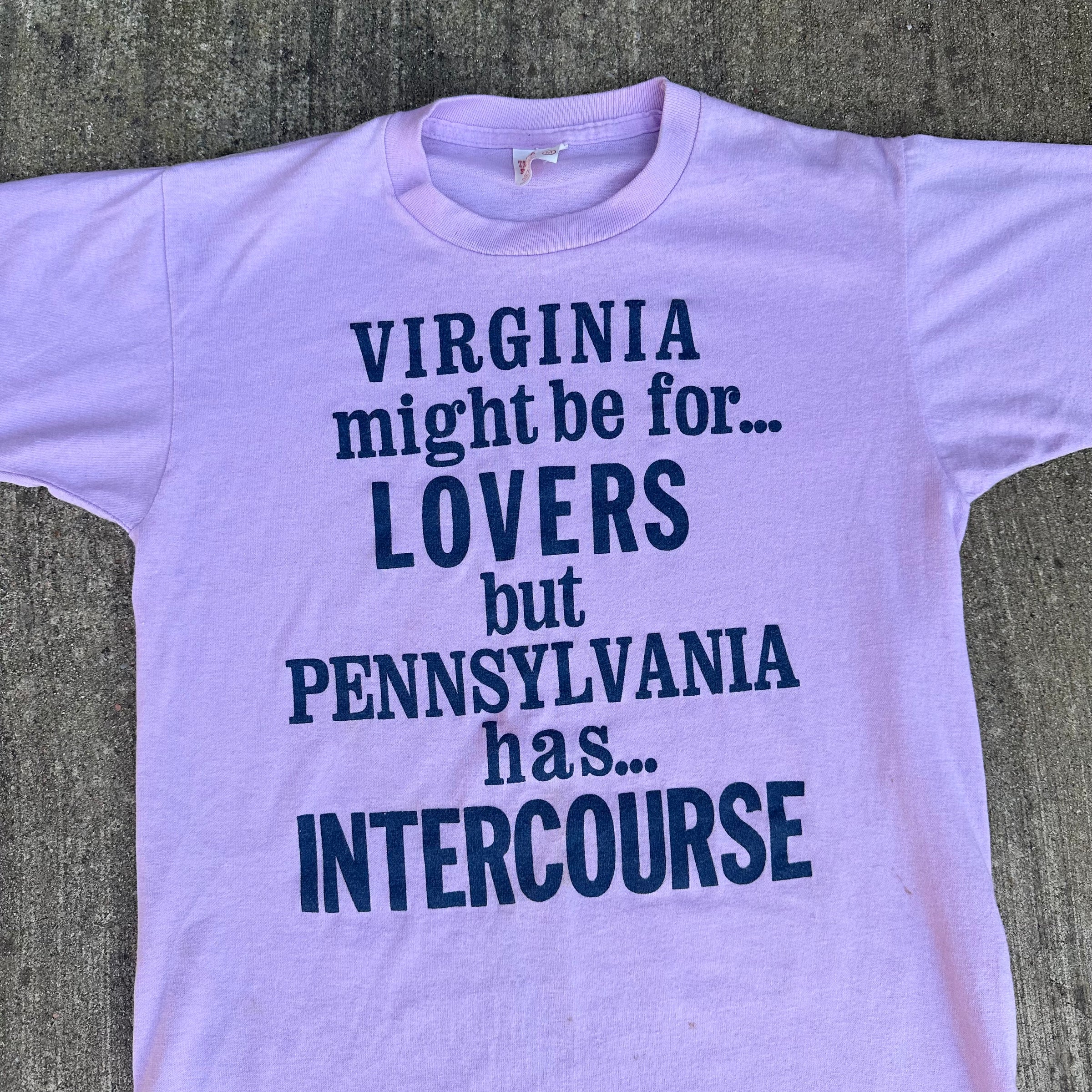 1970’s/80’s Intercourse Pennsylvania T-Shirt Small