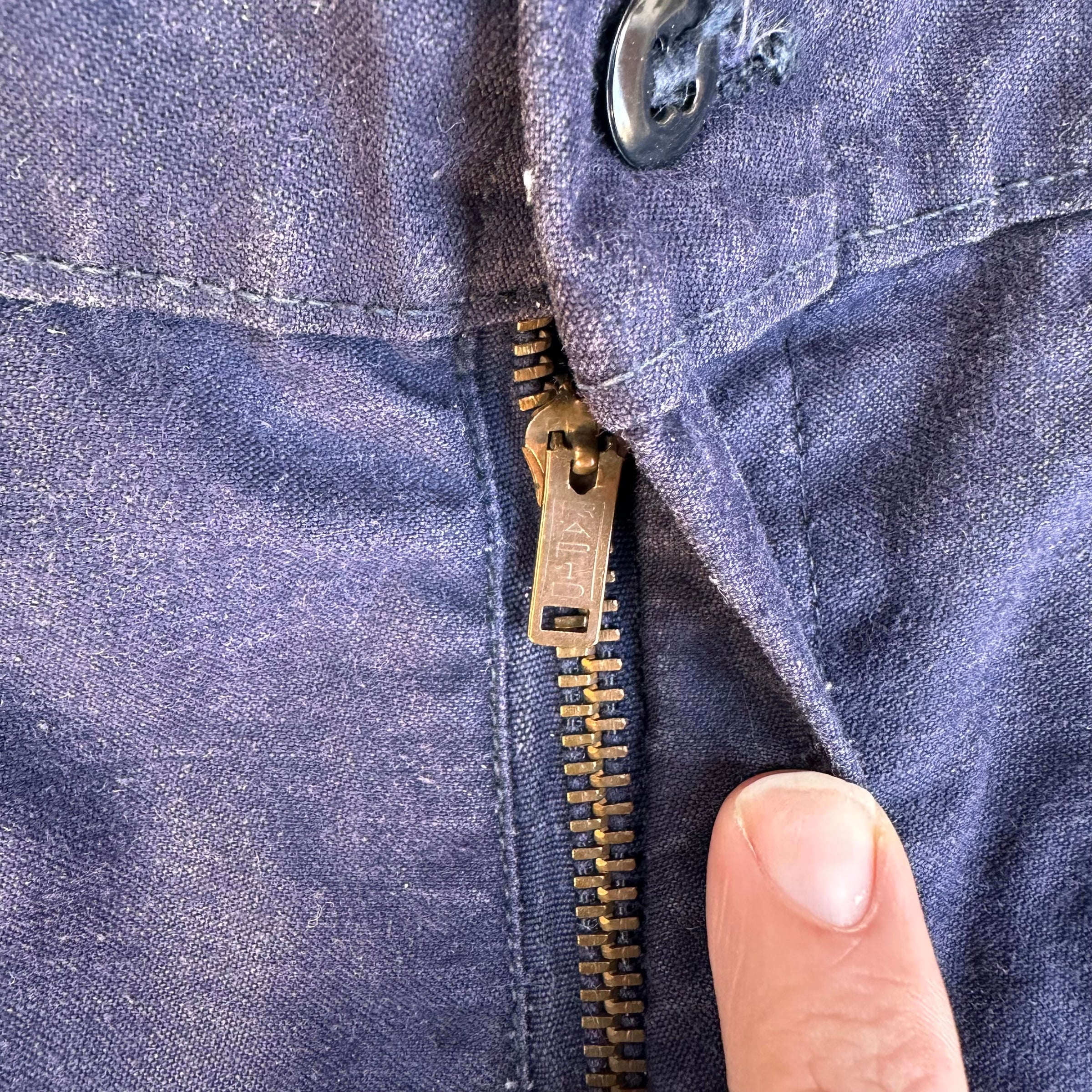 1970’s USN Dark Blue Utility Trousers 34” x 28”