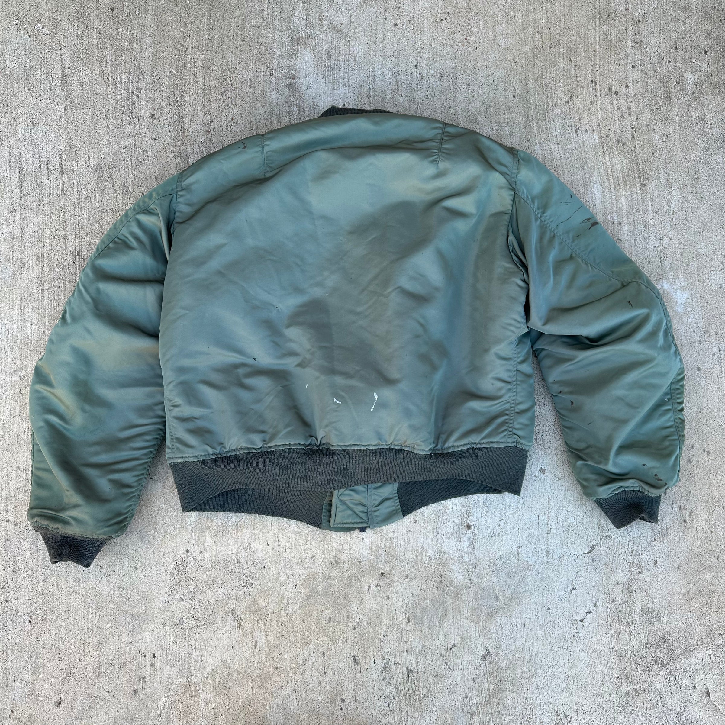 1950’s USAF MA-1 Flight Jacket XL 26.5” Chest