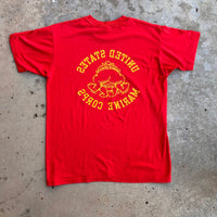 1970’s/80’s USMC Bulldog T-Shirt Medium