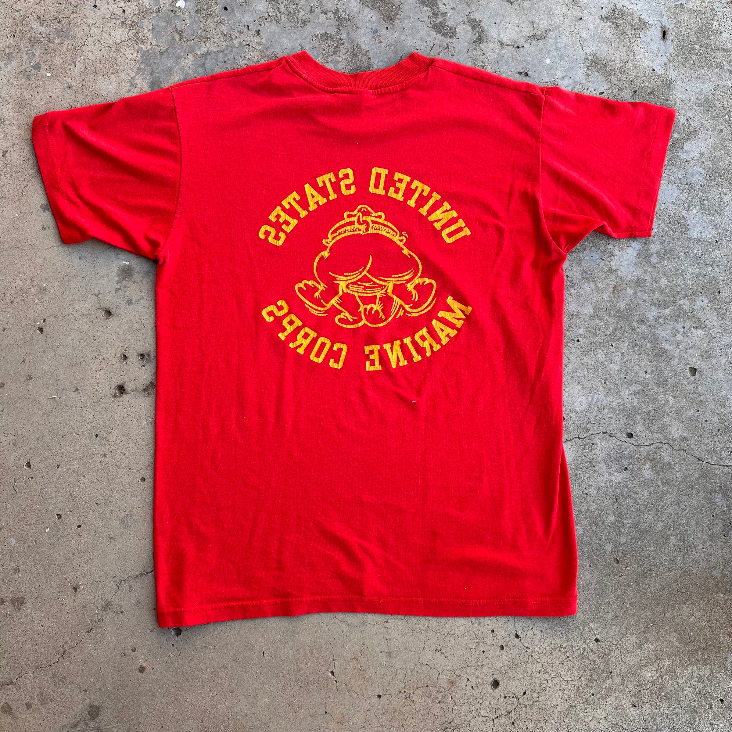 1970’s/80’s USMC Bulldog T-Shirt Medium