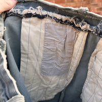 1920’s/30’s Strong Reliable Grey Corduroy Pants 38” x 28”