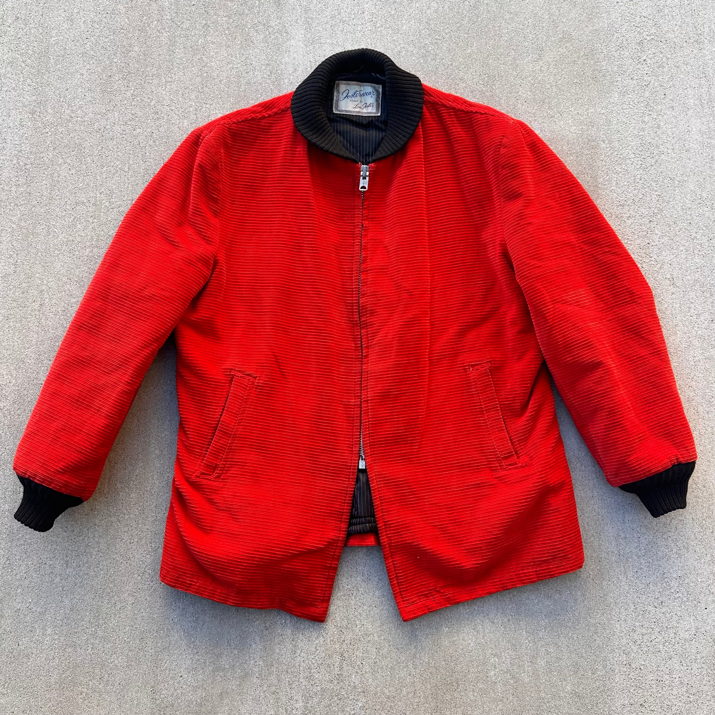 1950’s/60’s Fosterwear Corduroy Rockabilly Car Coat Large