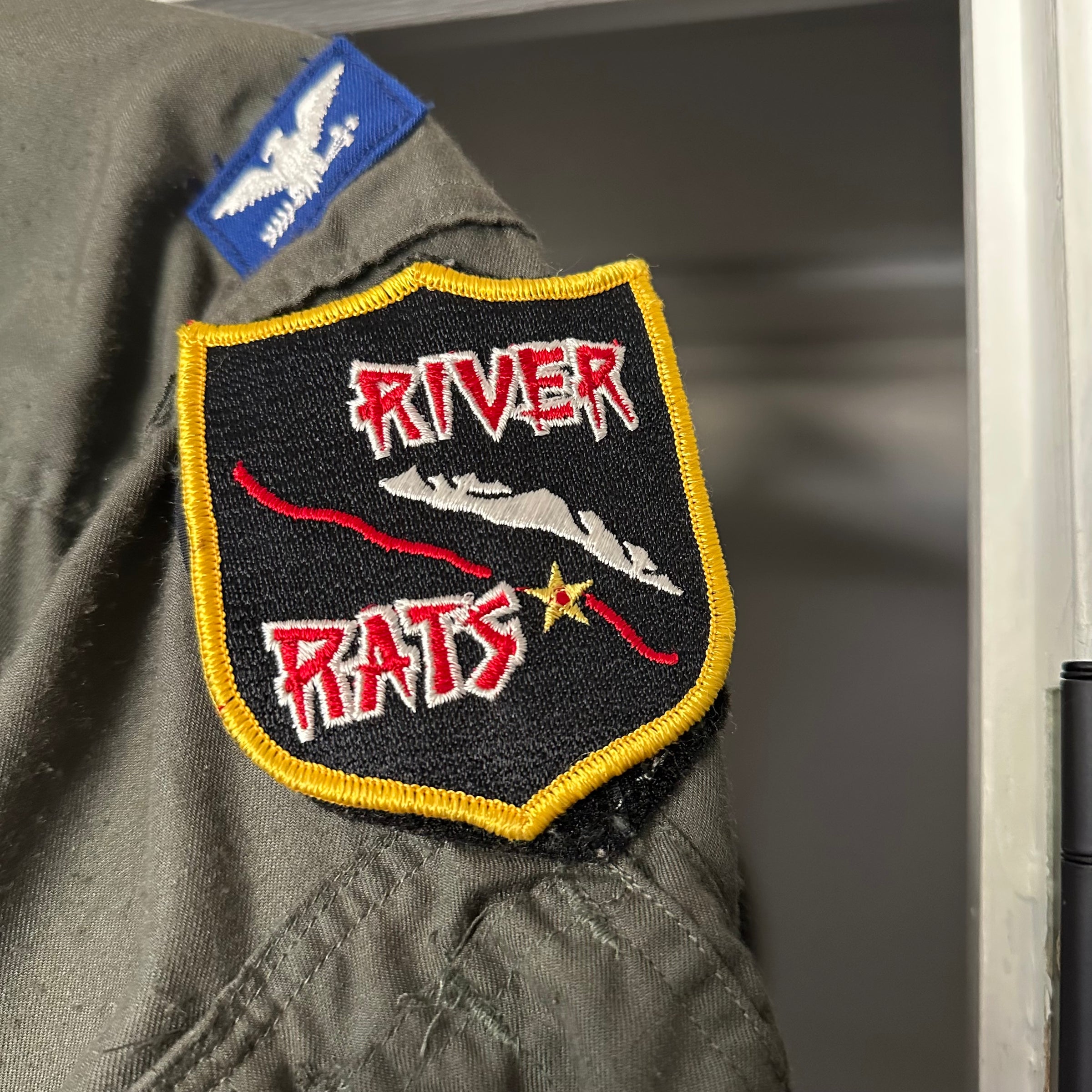 1970’s Vietnam War Named River Rats CWU-27/P Coveralls Size 42L