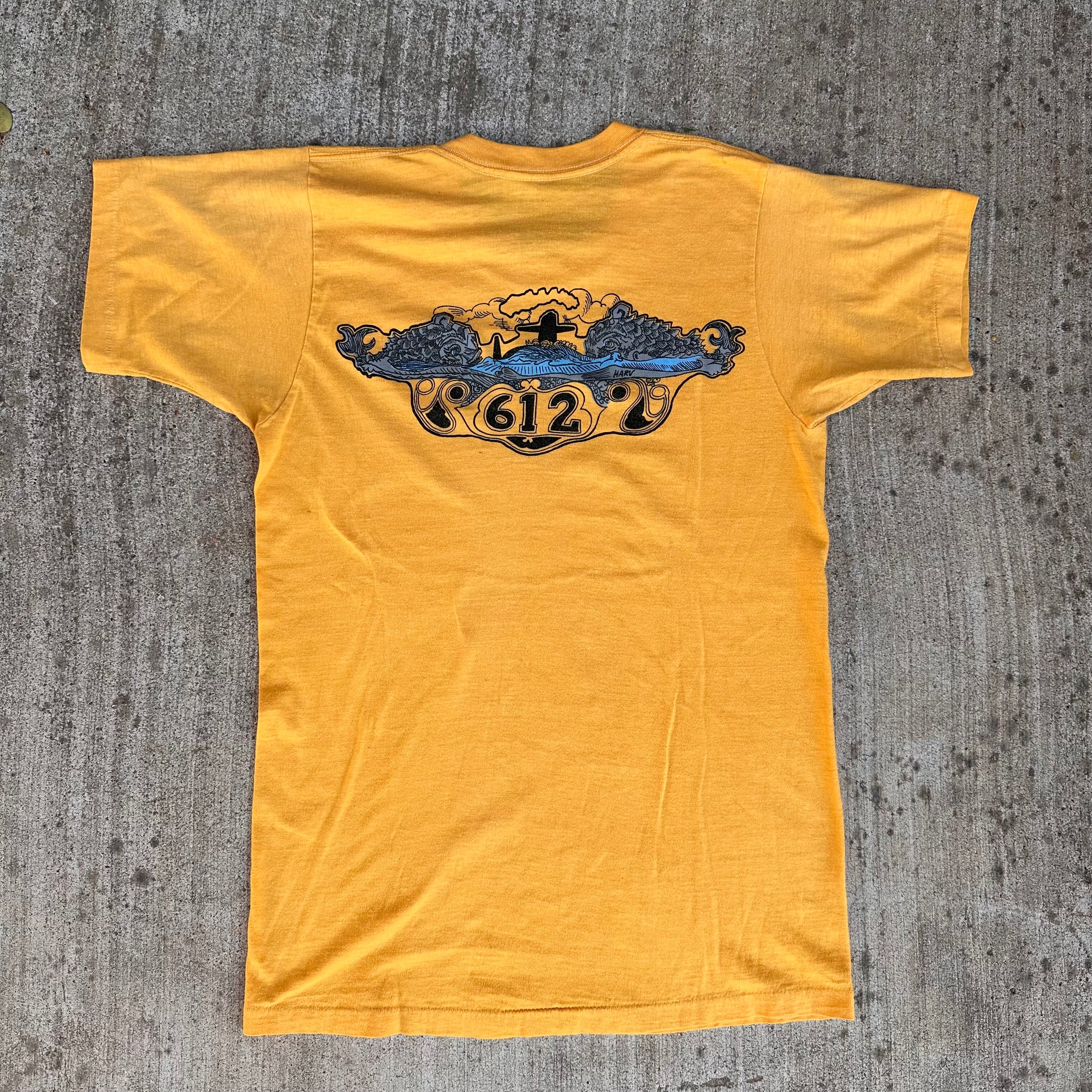 1970’s Vietnam War USS Guardfish Nuclear Submarine T-Shirt Small