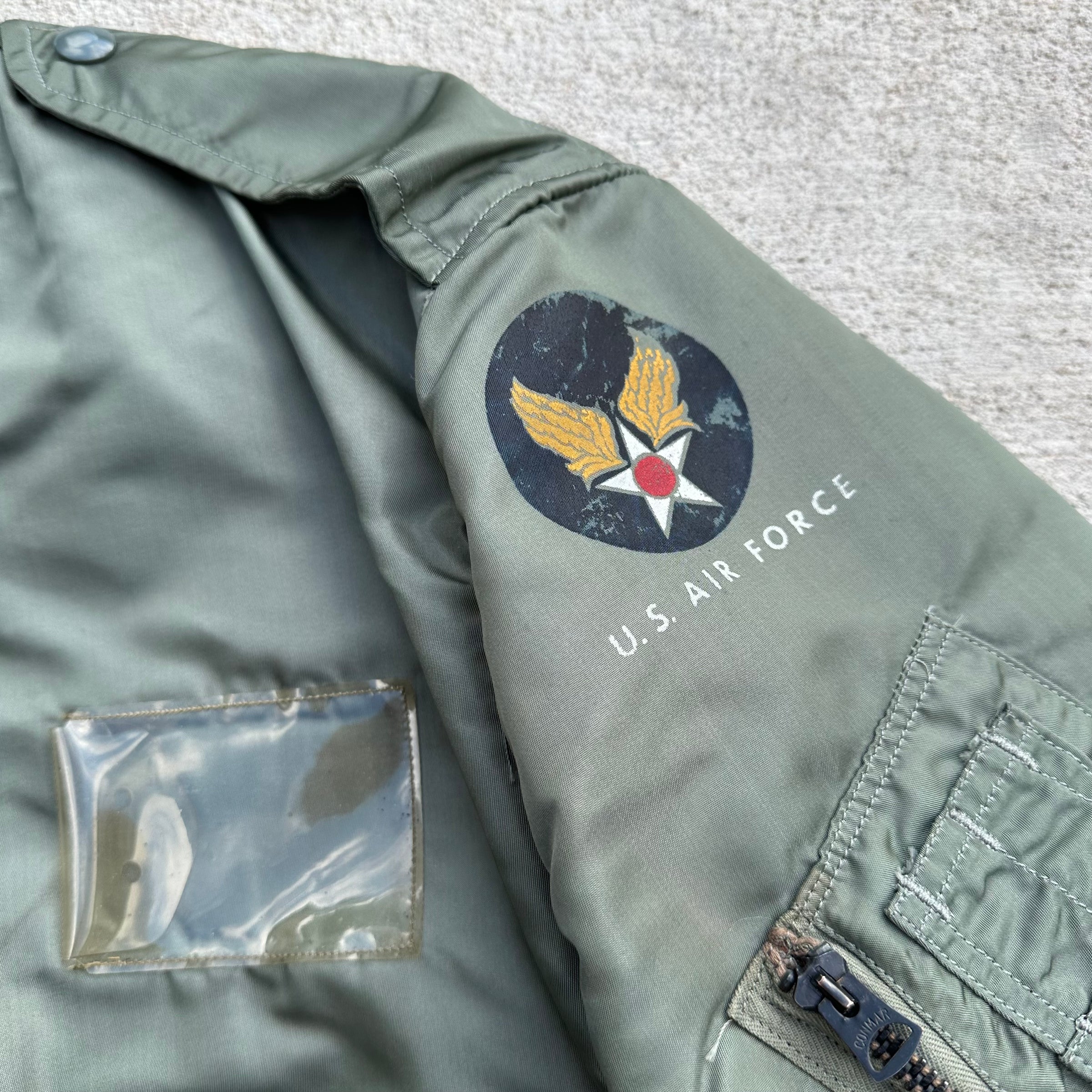 1960’s USAF 53rd Transport Squadron L2-B Flight Jacket 23” Chest