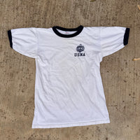 1980’s US Naval Academy Champion Ringer T-Shirt Small