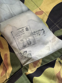 1960’s Deadstock Czech MLOK Salamander Camo Jacket Medium