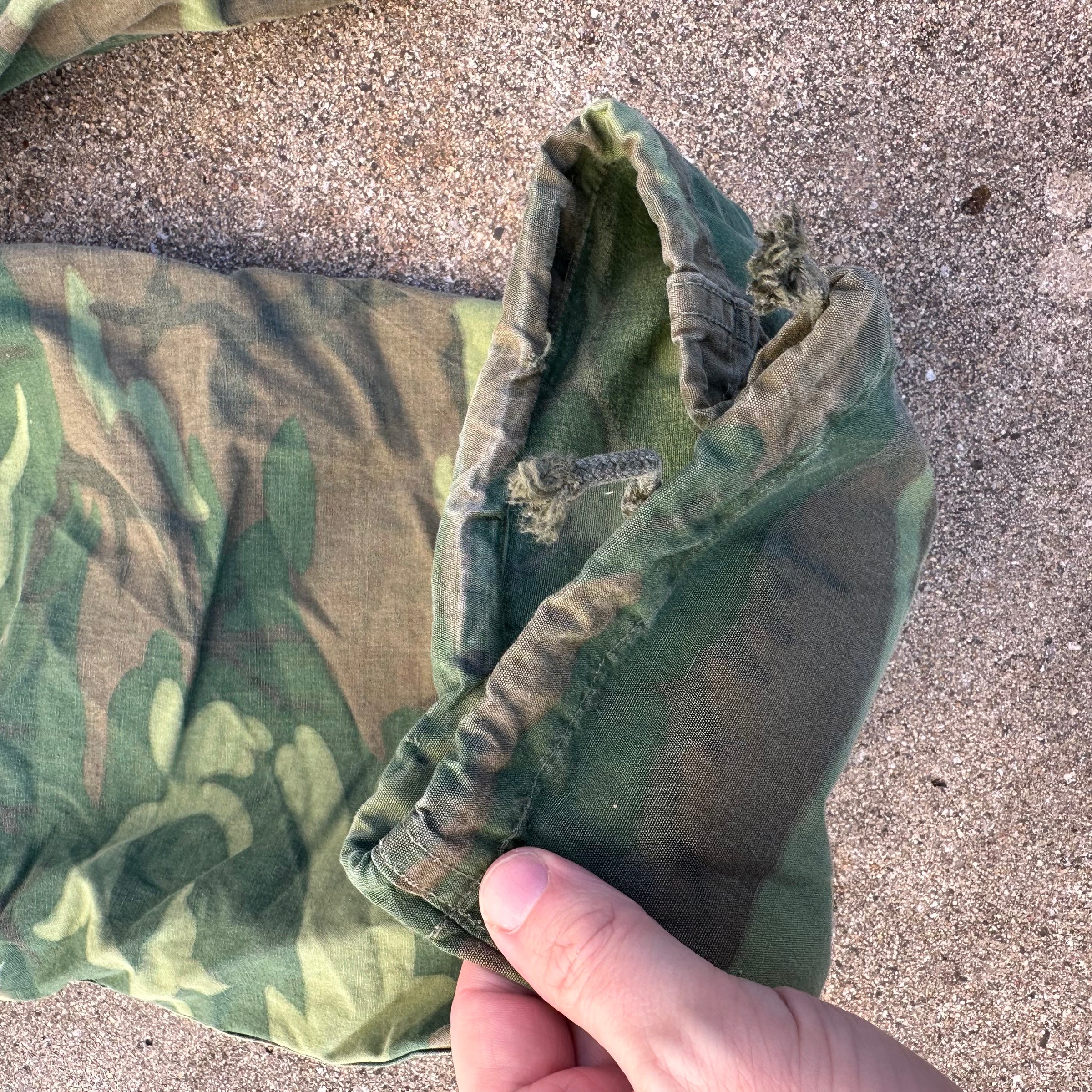1960’s Vietnam War Poplin ERDL Jungle Pants 30” - 38” x 28”