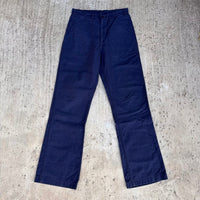 1970’s USN Dark Blue Utility Trousers 31” x 32”